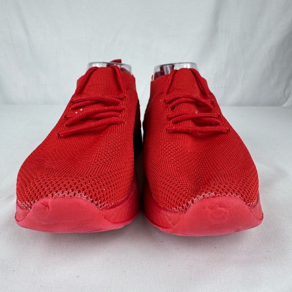 Temu Unbranded Red Mesh Slip On Sneakers - Picture 2 of 7